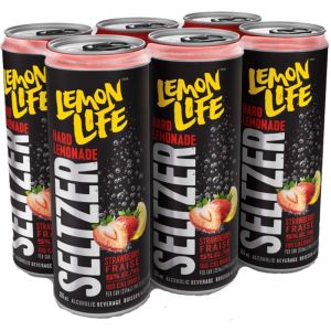 Lemon Life Seltzer Strawberry